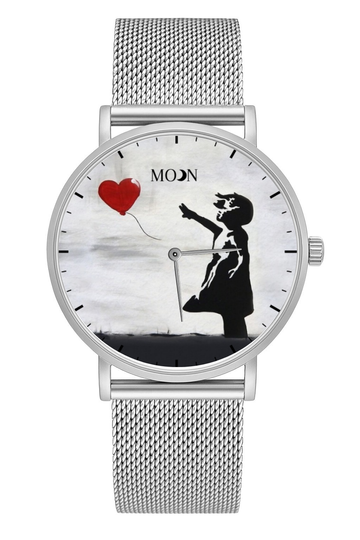 Montre Moon Street Art - Banksy