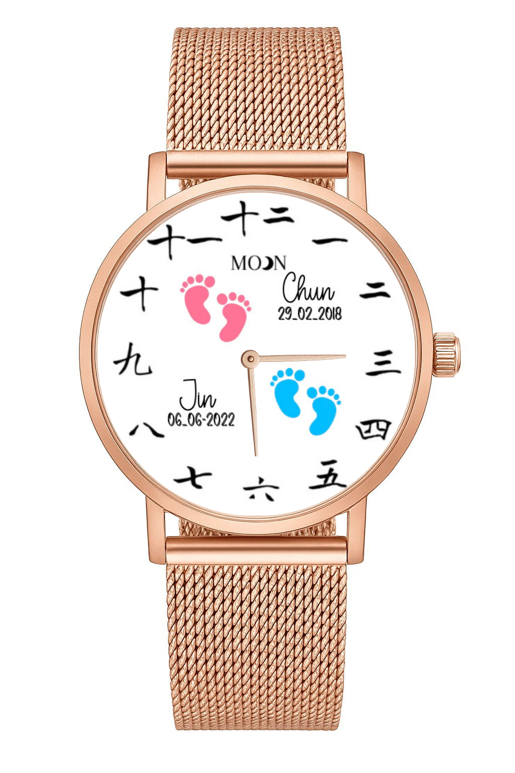 Montre Empreinte d'Amour (personalisable)